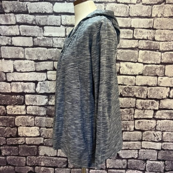 J. Jill No Close Navy & White Cardigan Size S - Picture 4 of 11